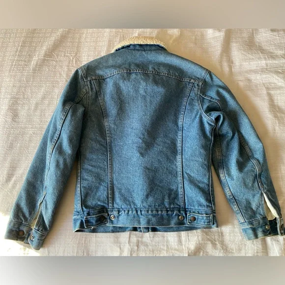 Vintage 70’s Levi’s Sherpa Denim Trucker Jacket - Picture 16 of 16